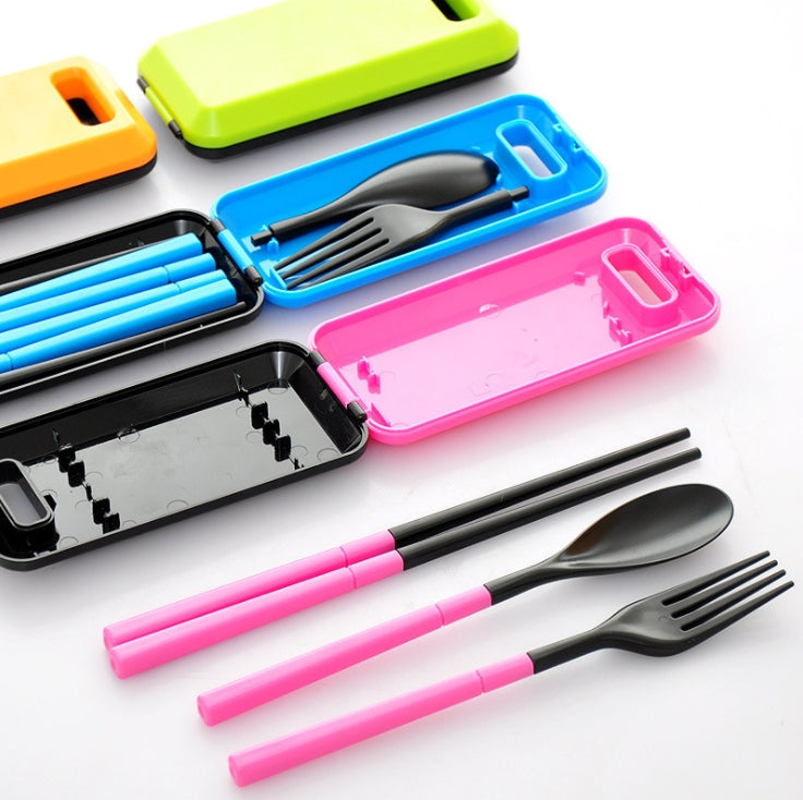 Custom Logo Candy-colored travel eco-friendly tableware storage set | Premium Corporate Gifts and Custom Gifts