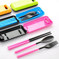 Custom Logo Candy-colored travel eco-friendly tableware storage set | Premium Corporate Gifts and Custom Gifts
