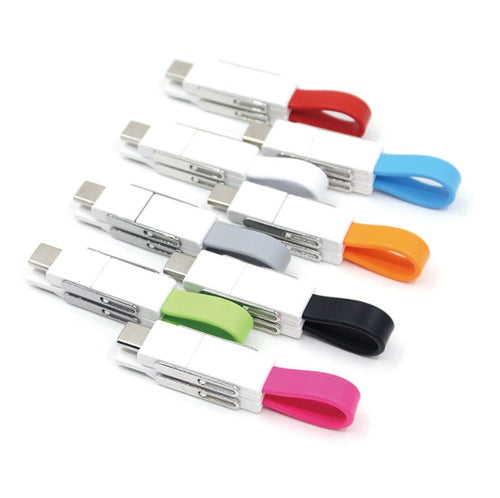 Custom Logo 3-in-1 Magnetic Transmission Cable | Premium Corporate Gifts and Custom Gifts