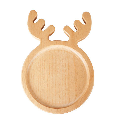 Custom Logo Christmas Wooden Snack Tray | Premium Corporate Gifts and Custom Gifts