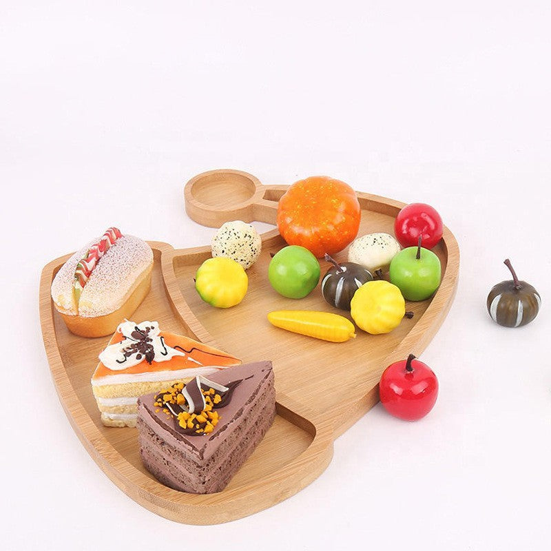Custom Logo Christmas Wooden Snack Tray | Premium Corporate Gifts and Custom Gifts