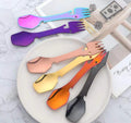 Custom Logo Metal Camping Multifunctional Tableware | Premium Corporate Gifts and Custom Gifts