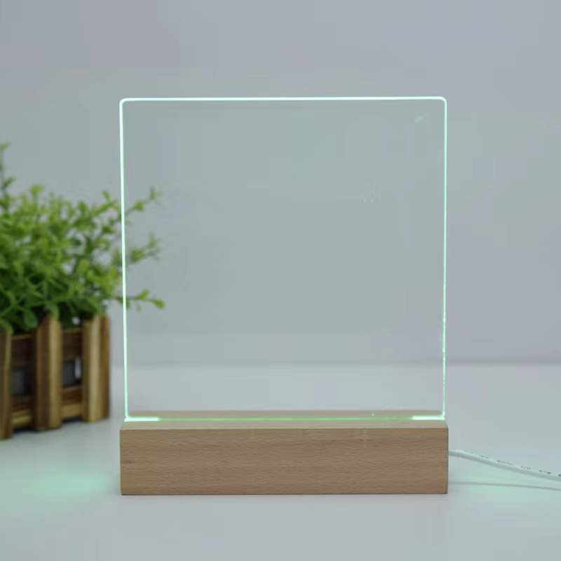 Custom Logo Acrylic Night Light Message Board | Premium Corporate Gifts and Custom Gifts