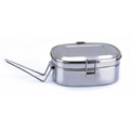 Custom Logo Double-layer stainless steel bento box | Premium Corporate Gifts and Custom Gifts