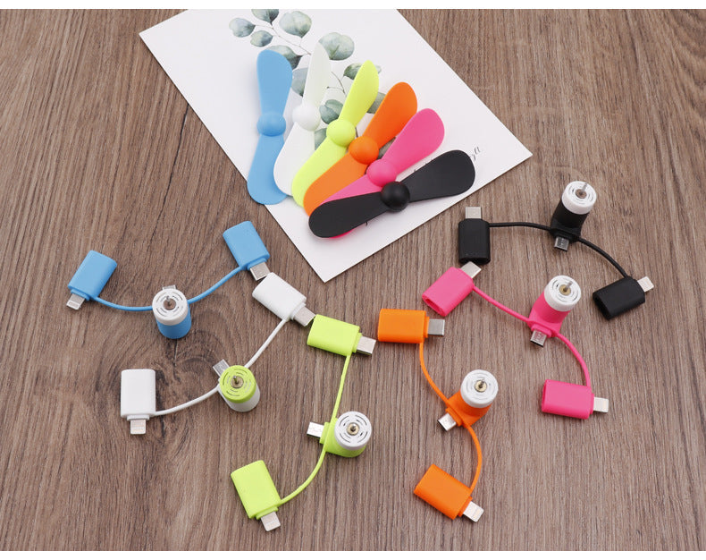 Custom Logo Creative Mini Mobile Phone Fan | Premium Corporate Gifts and Custom Gifts