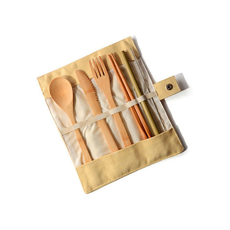 Custom Logo Japanese wooden tableware six-piece set | Premium Corporate Gifts and Custom Gifts
