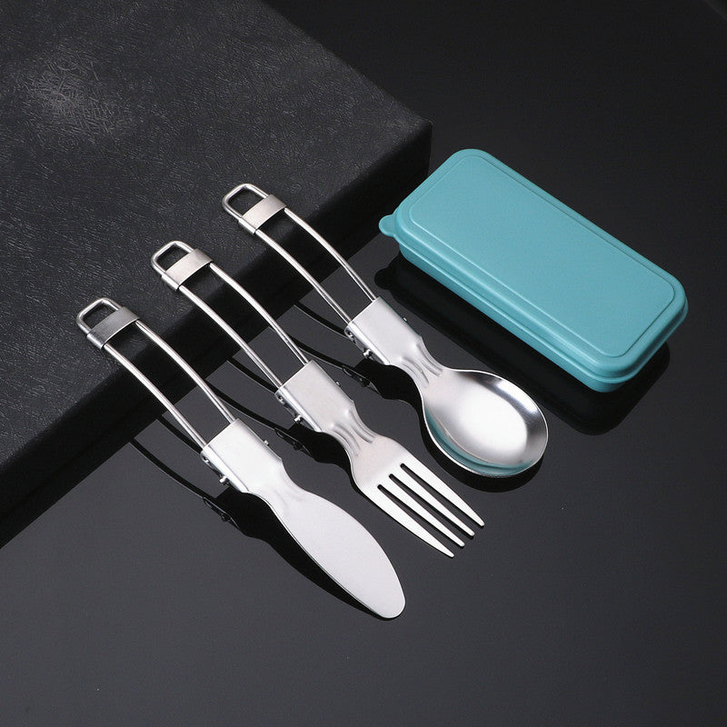 Custom Logo Eco-friendly Wheat Box Folding Stainless Steel Cutlery Cover | Premium Corporate Gifts and Custom Gifts